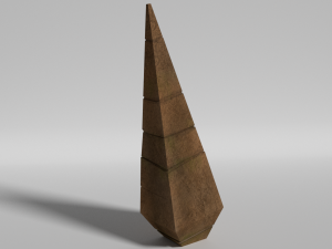 ceremonial pillar 3D Модель