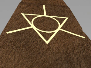 ceremonial pillar 3D Model