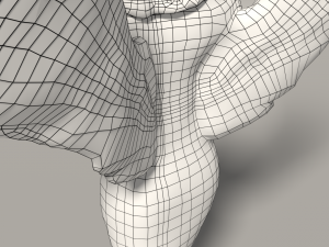 angel statue 1 3D-Modell