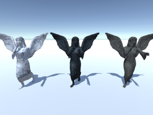angel statue 1 3D-Modell