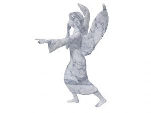 angel statue 1 3D-Modell