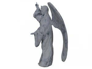 angel statue 2 3D Model