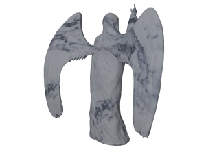 angel statue 2 3D Модель