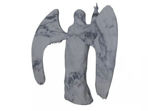 angel statue 2 3D Model
