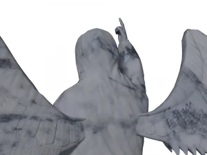 angel statue 2 3D Model