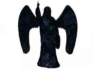 angel statue 2 3D Model