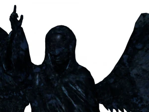 angel statue 2 3D Model