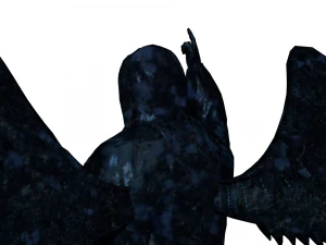 angel statue 2 3D Model