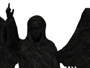 angel statue 2 3D Model