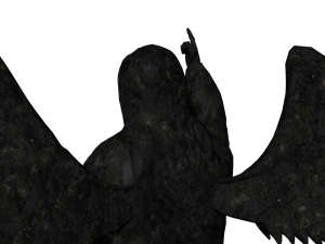 angel statue 2 3D Модель