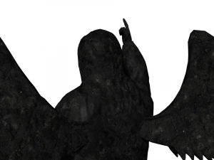 angel statue 2 3D Model