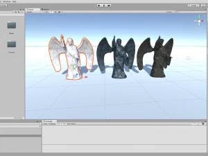 angel statue 2 3D Model