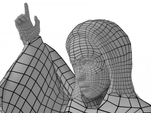 angel statue 2 3D Model