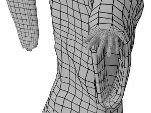 angel statue 2 3D Model