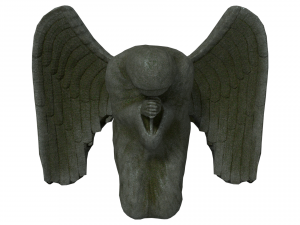 angel statue 3 3D 模型