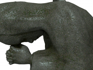 angel statue 3 3D 模型