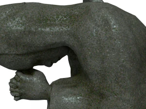 angel statue 3 3D Model
