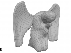 angel statue 3 3D 模型
