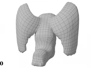 angel statue 3 3D Model