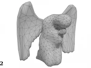 angel statue 3 3D Model