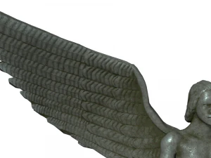 angel statue 4 3D Model