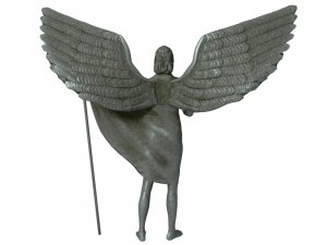 angel statue 4 3D Model