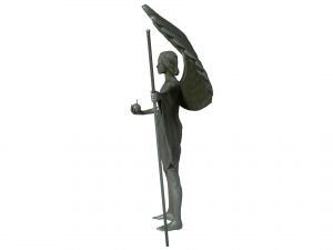 angel statue 4 3D Model