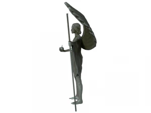 angel statue 4 3D Model