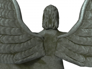 angel statue 4 3D Model