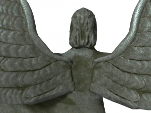 angel statue 4 3D Model