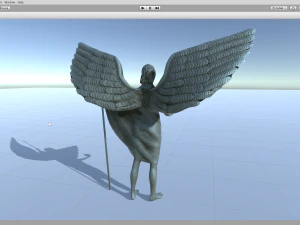 angel statue 4 3D Model