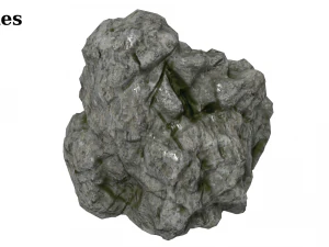 12 rock formations pack 3D Model