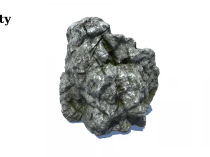 12 rock formations pack 3D Model
