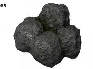 12 rock formations pack 3D Model