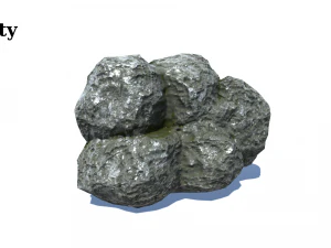 12 rock formations pack 3D Model