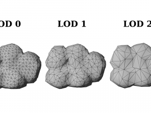 12 rock formations pack 3D 模型