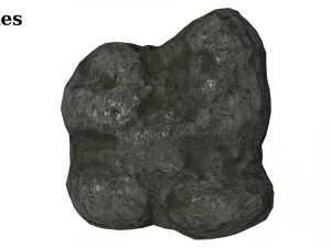 12 rock formations pack 3D Model
