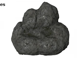 12 rock formations pack 3D Model