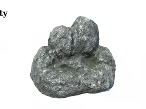 12 rock formations pack 3D Model