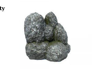 12 rock formations pack 3D Model
