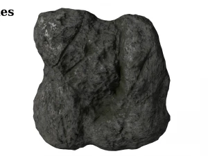 12 rock formations pack 3D Model