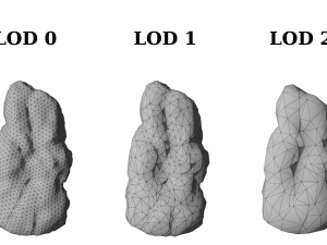 12 rock formations pack 3D 模型