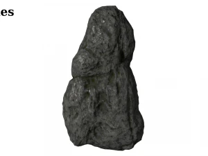 12 rock formations pack 3D Model