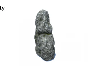 12 rock formations pack 3D Model