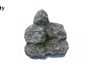 12 rock formations pack 3D 模型