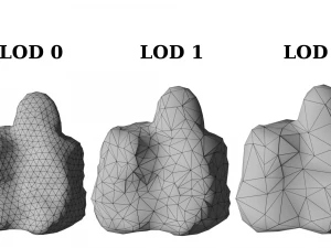 12 rock formations pack 3D Model