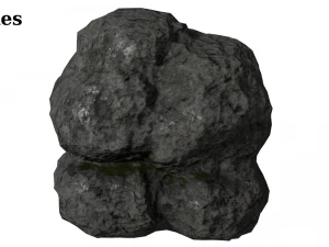 12 rock formations pack 3D Model