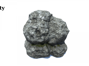 12 rock formations pack 3D 模型