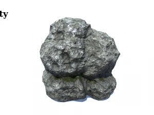 12 rock formations pack 3D Model