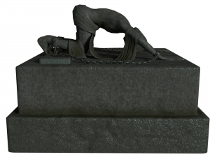 bound man statue Modelo 3D
